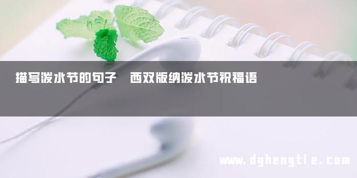 描写泼水节的句子 西双版纳泼水节祝福语